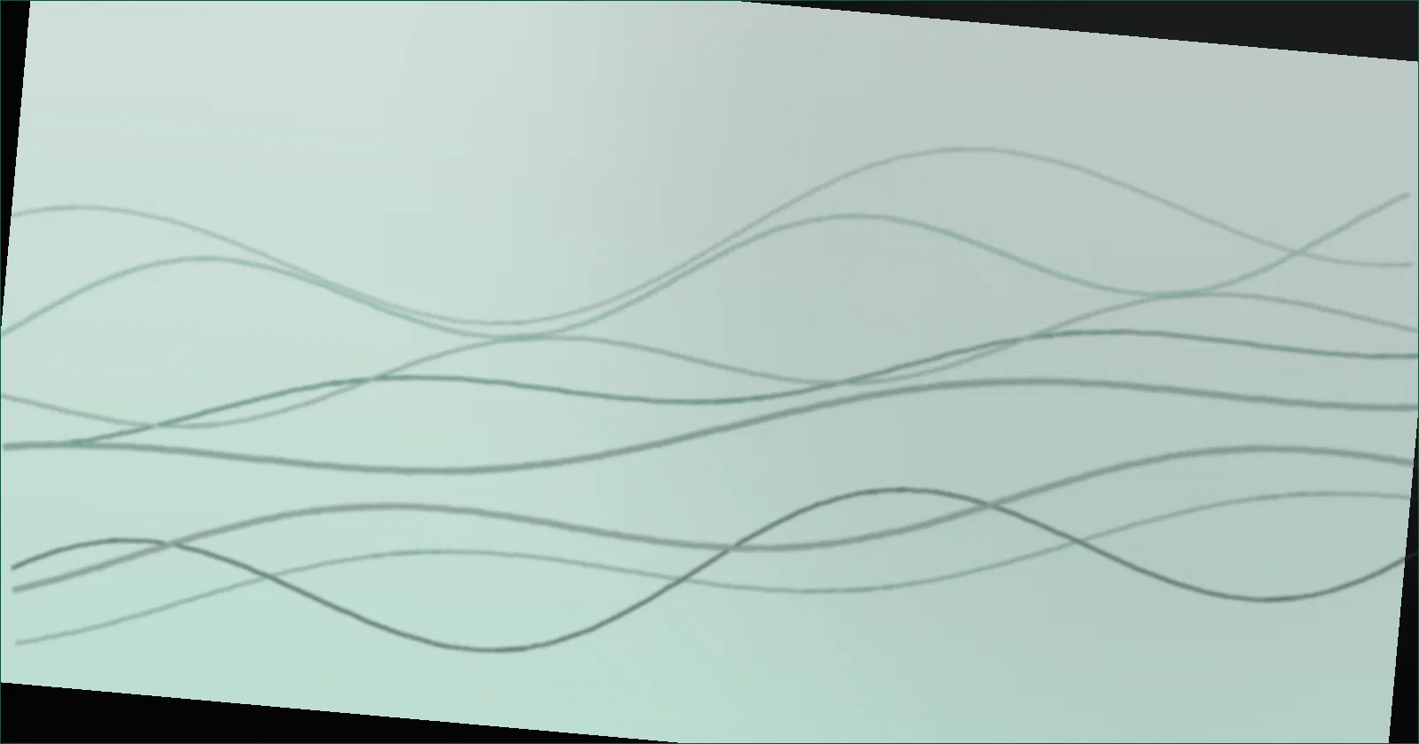 wave pattern representing a steady, uninterrupted signal