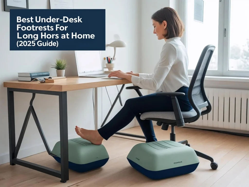 top 4 Under-Desk Footrests for Long Hours at Home