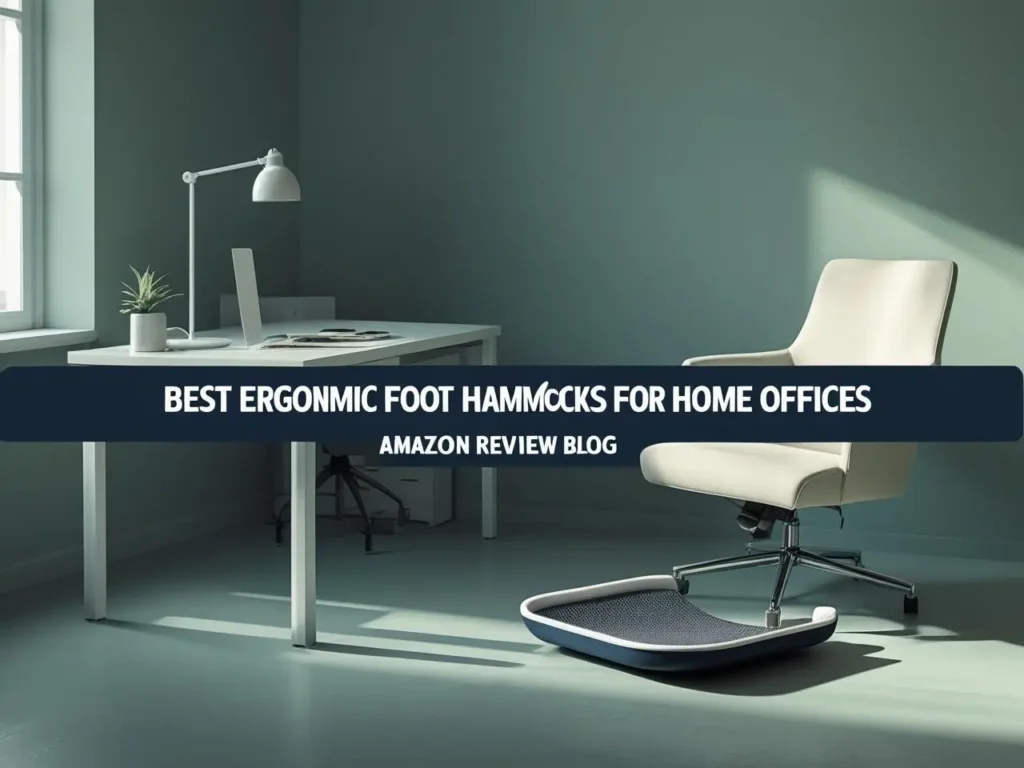 This image covers best ergonomic foot hammocks for home offices.