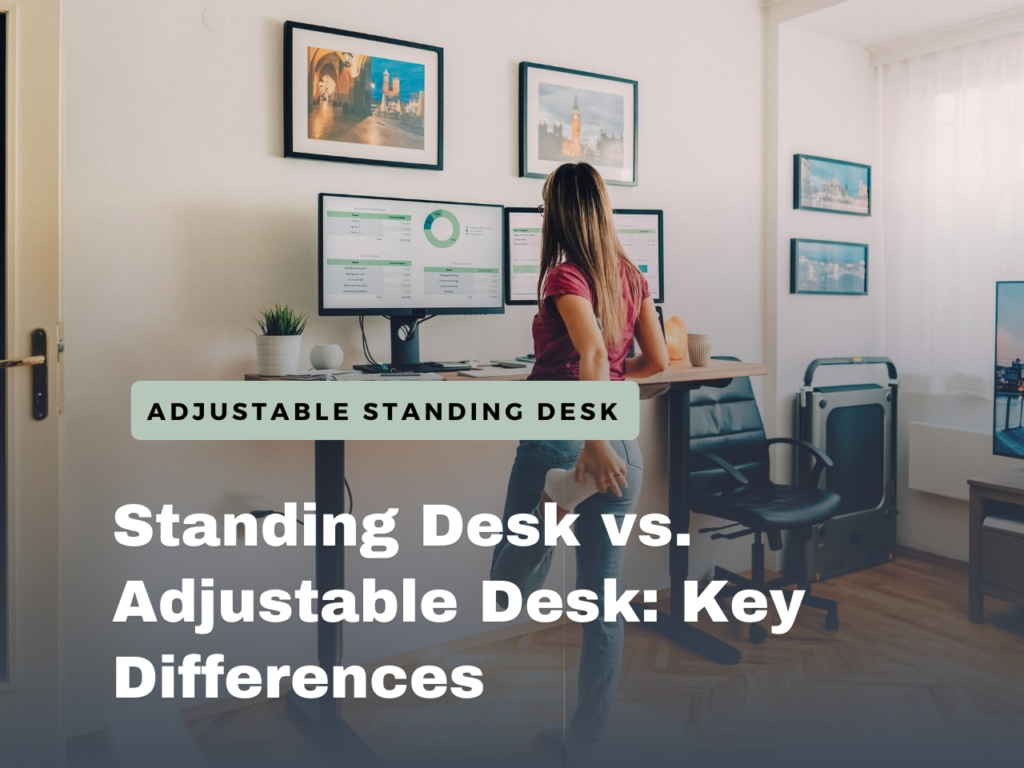 Side by side adjustable vs fixed desk standing desk comparison