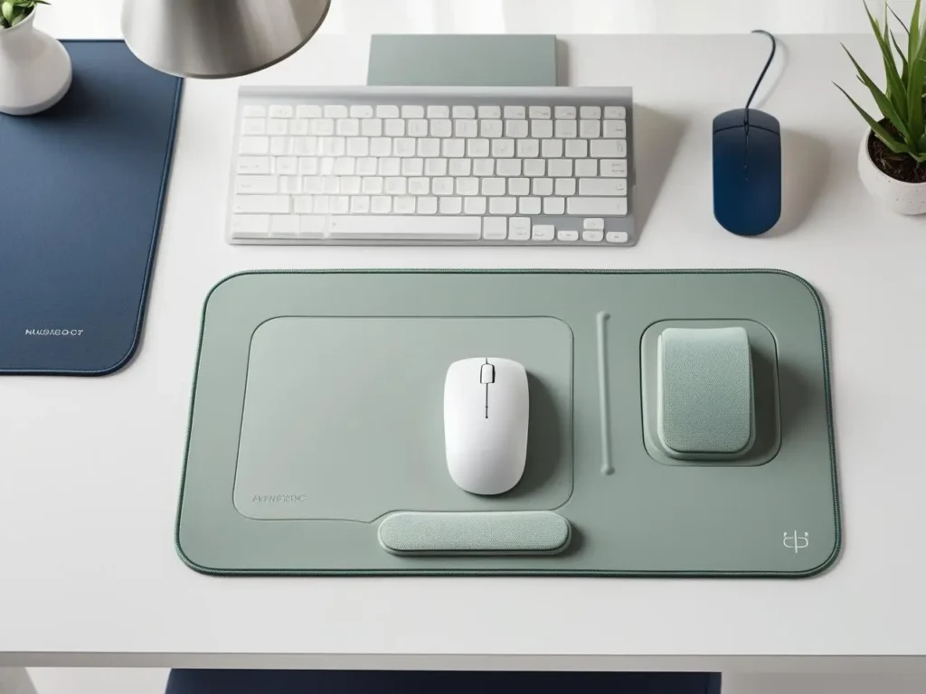 Comfortable mouse use setup