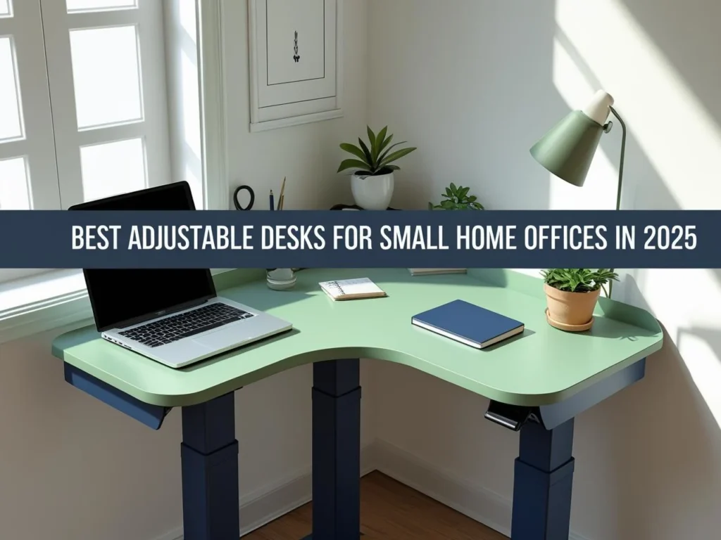 best adjustable desks small spaces
